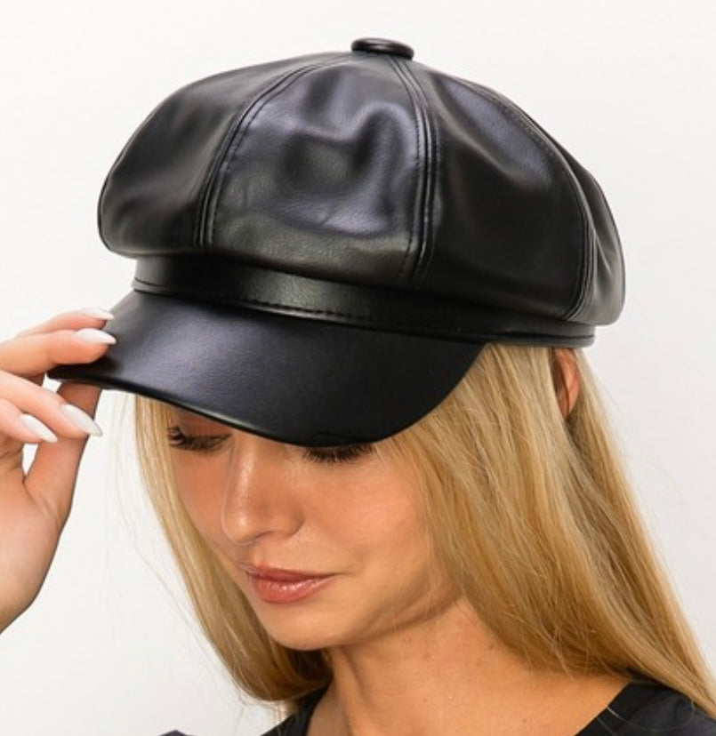 Leather Hat