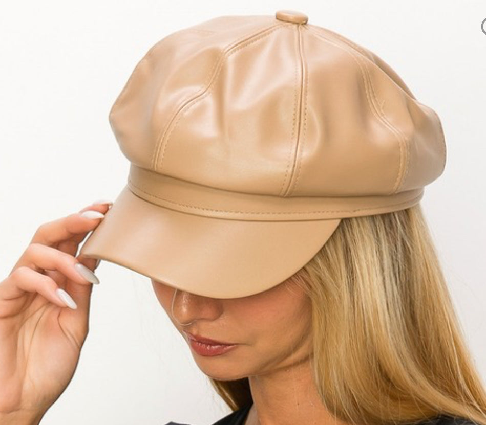 Leather Hat